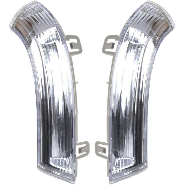 2 шт. Прозрачный поворотник бокового зеркала левый и правый для VW Golf GTI Jetta MK5 Passat Rabbit SHARAN/Skoda SUPERB