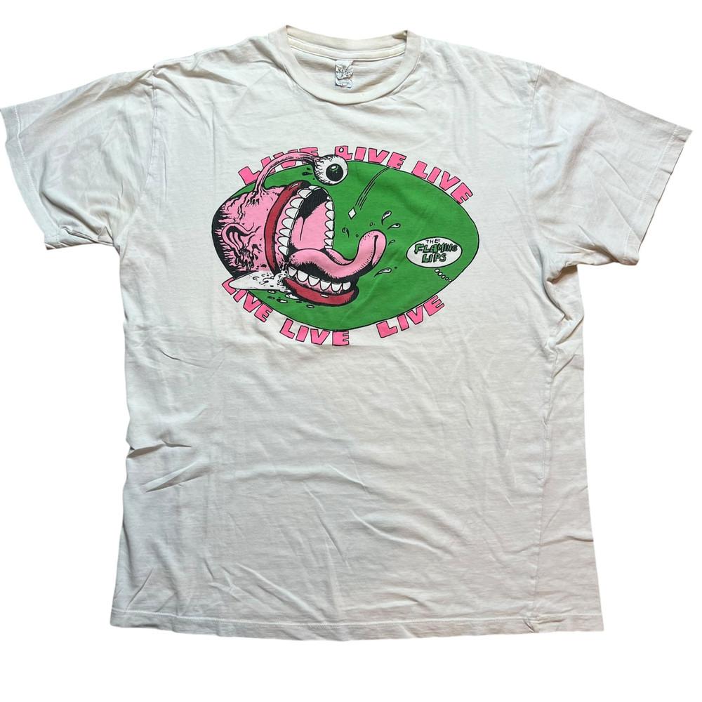 The Flaming Lips Live Live Live Retro Band Tee For Women NZ1338 M