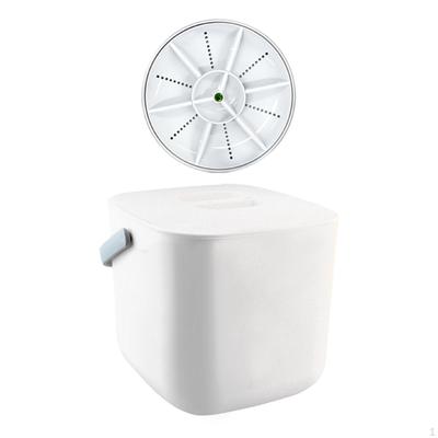 Compact Dishwasher with Removable Bucket - Portable Turbo Cleaning Machine for Kitchen Sink