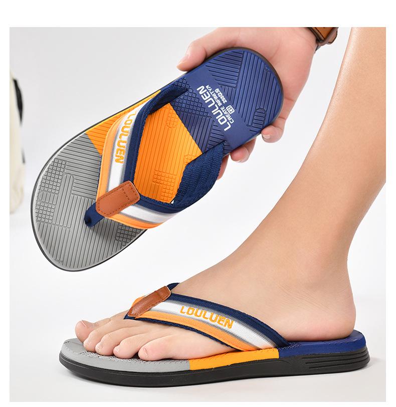 Men's 2025 Trend Non-Slip Soft Sole Flip-Flops for Outdoor Beach Wear