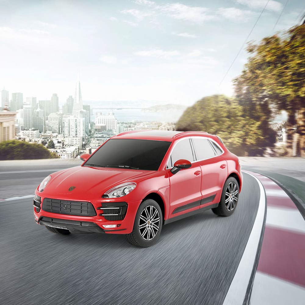 RASTAR Porsche Toy Car Porsche Macan RC Model Car 2.4GHz 124