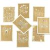 Moin Moin Message Card Paper Insert Envelope Set Thank You Cards for Entrance and Other Special Pressed Craft Small and Product 2504me399 + + (8