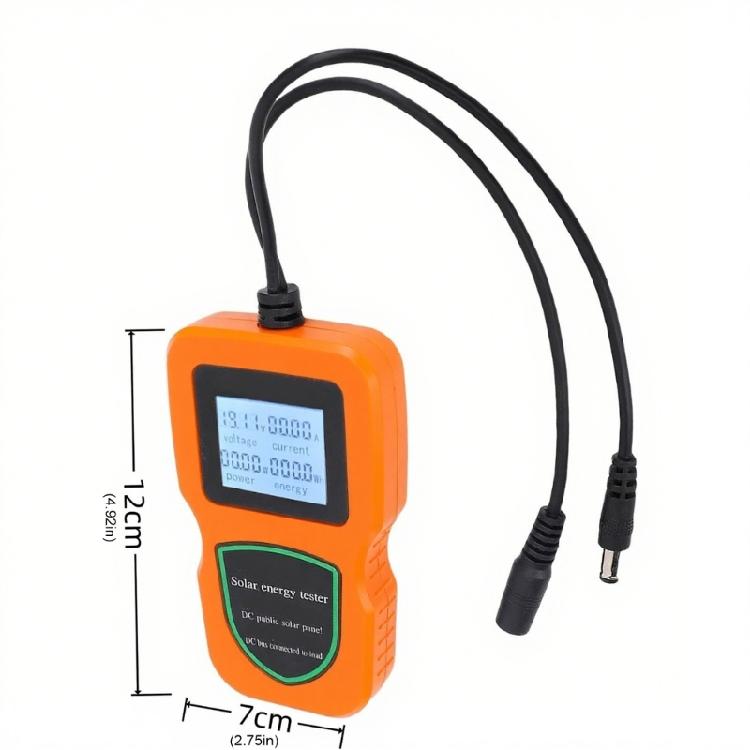 Solar Energy Tester With 5 Power Mode 20A Current Detection Color Display For Photovoltaic Analysis
