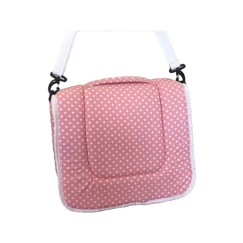 Buy Kids Nino Portable Baby Cot and Diaper Bag Pink at affordable