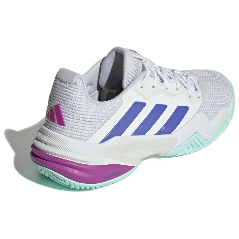 Adidas Barricade 13 Cloud White Cobalt Blue Purple Burst Women's Sneakers IF9130