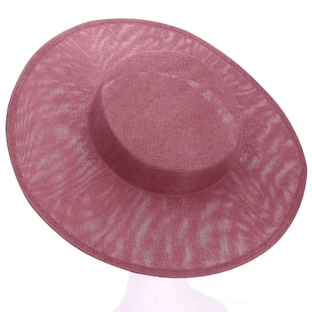 Fascinator Base Monocolore alla Moda Copricapo 33 CM Cappello Fascinator Vintage Cappello Formale Molti Colori Cappello Derby Ragazza