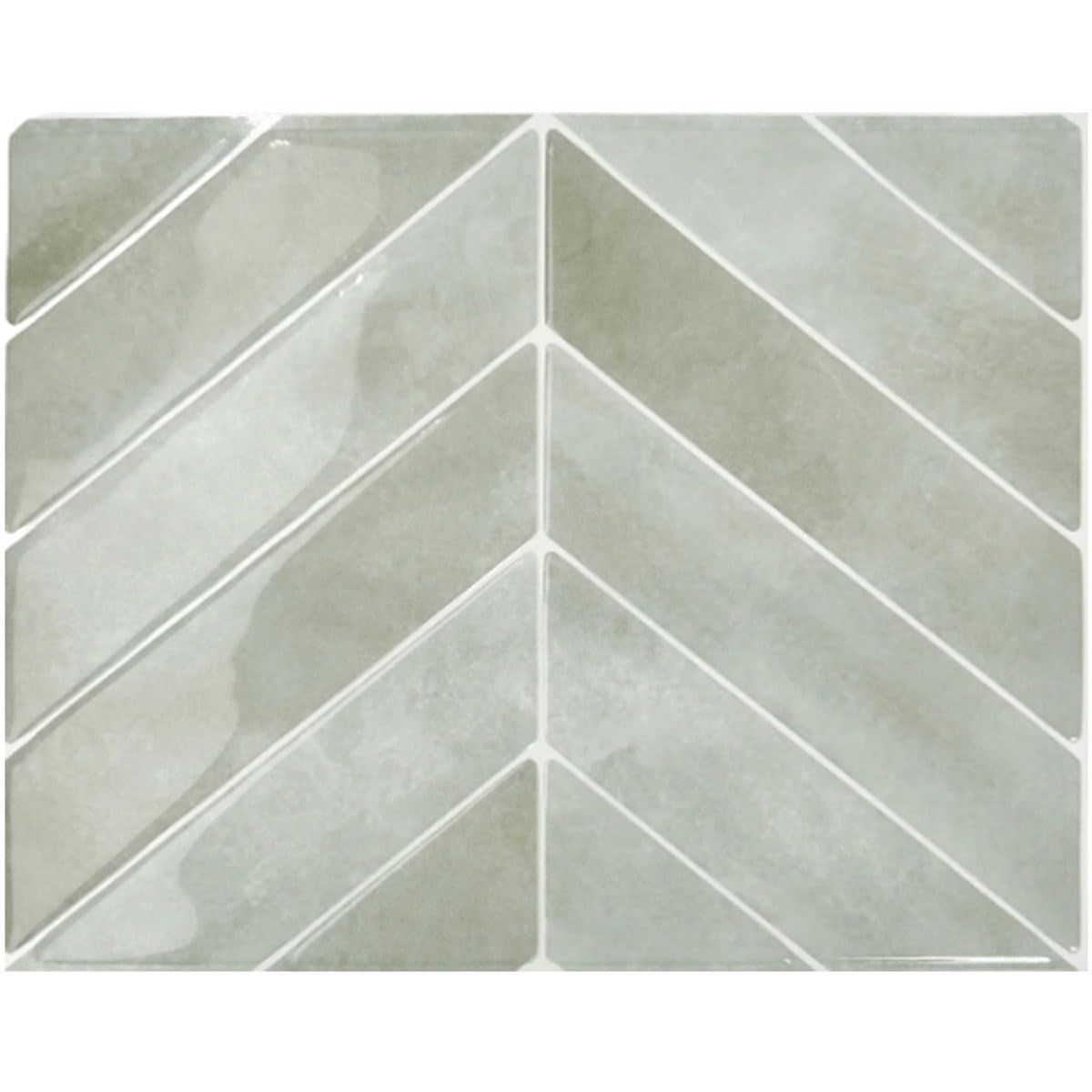 

Stickers Heat Resistant for Mosaic Tile Herringbone Large Ideal for Covering Water Oil and 29cm x 4 Dream StickerTile - Waterproof, (100℃), Kitchen,