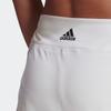 Adidas Solid Color Tennis A-Line Comfortable Casual Skirt Women Skirts White HC7708