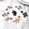 Fashion Enamel Pins Cute Unicorn Sika Deer Brooches for Girls Children Colorful Backpack Shirt Denim Jacket Jewelry Badges Gifts