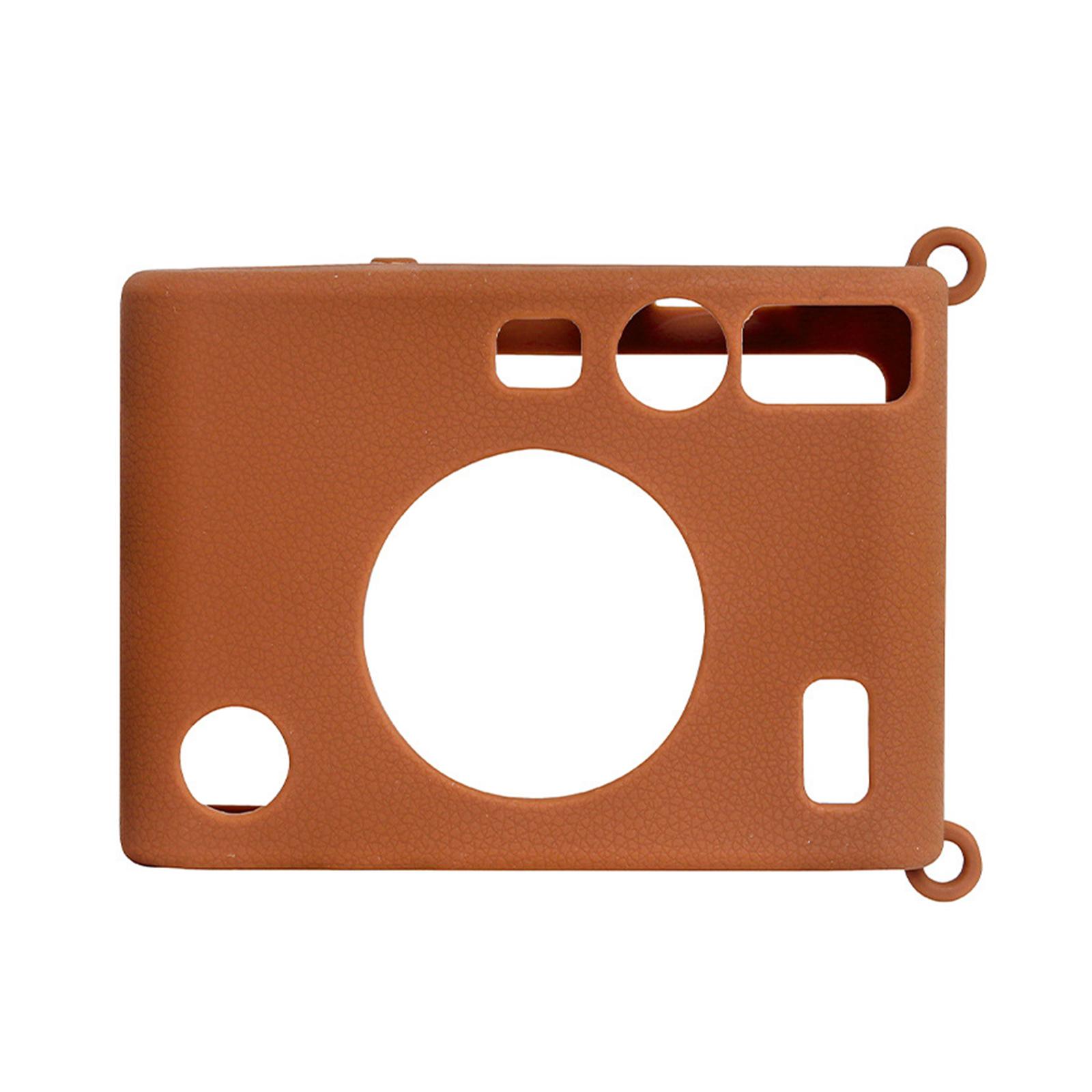 

Full Protections Silicone Case Sleeve For Mini EVO Camera, Easy Installation And Removal Protective Silicone Cover коричневий