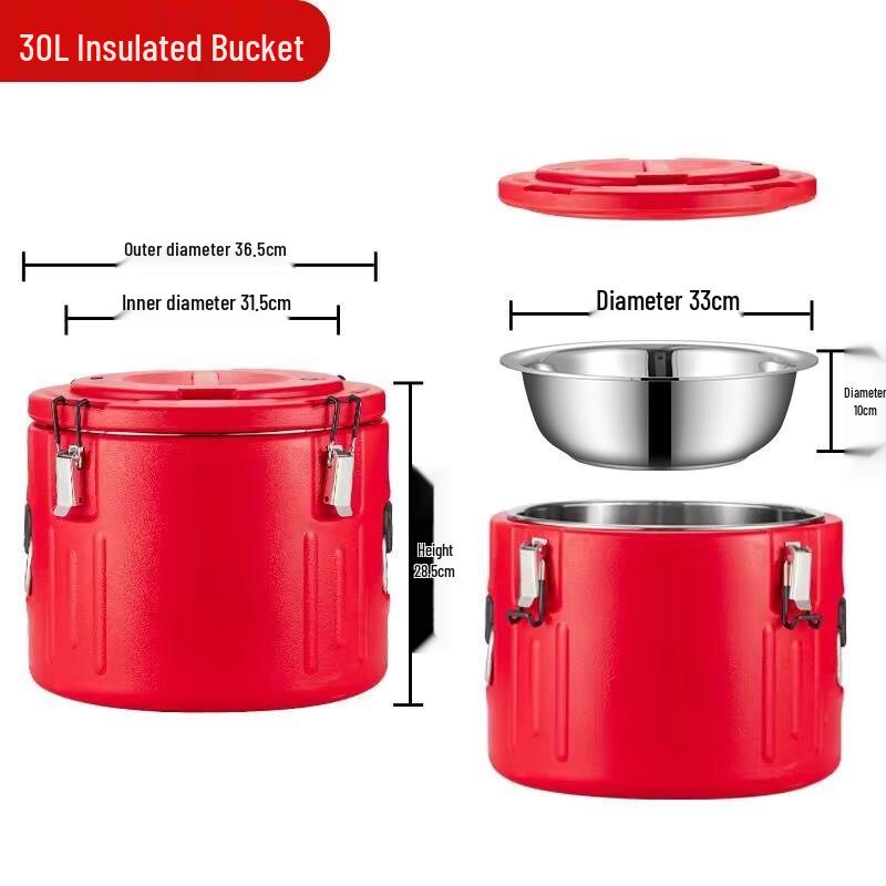ZISIZ Commercial Stainless Steel Insulated Beverage Dispenser