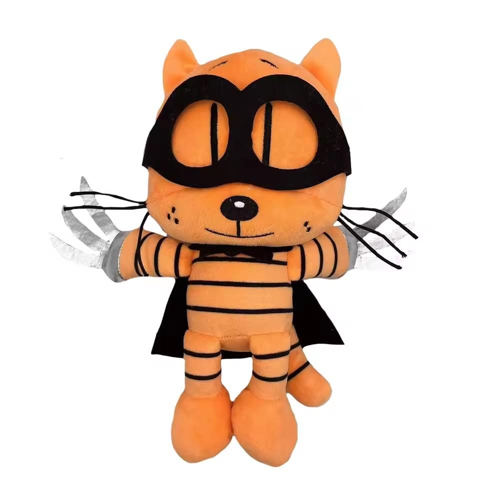 New Arrivial Dog Man Plush Toy Petey Cat Stuffed Animal Soft Doll Cartoon Figure for Kids Boys Girls Children Birthday Xmas Gift