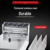 Double Tank Commercial Electric Deep Fryer