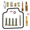 2 Set CB125TD Carburetor Repair Kit Suitable for Honda Super Dream HG125-3A CB-125T CBT-125 Carburetor with 1982-1988 Plunger Assembly