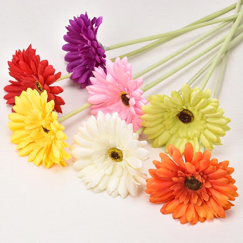Artificial Mini Sunflower Decorative Flowers, 10-Piece Mixed Set