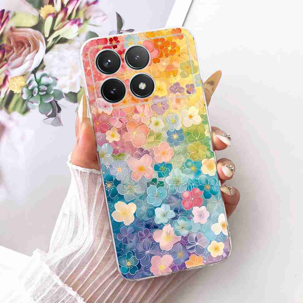 Cartoon Design For Redmi K70 5G 23113RKC6C Case Luxury Fashion Silicone Shell For Redmi K70 K70 Pro 23117RK66C TPU Back Cover