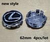 4pcs 62mm Car Wheel Hub Center Caps for Lexus RX300 NX300 CT LS LC RZ IS NX IS350 ES300 GS350 CT200h GX460 LX570 UX260 F Hubcap ADT1