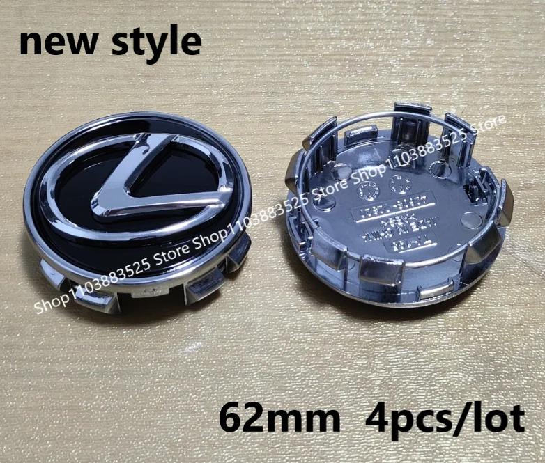 4pcs 62mm Car Wheel Hub Center Caps for Lexus RX300 NX300 CT LS LC RZ IS NX IS350 ES300 GS350 CT200h GX460 LX570 UX260 F Hubcap ADT1