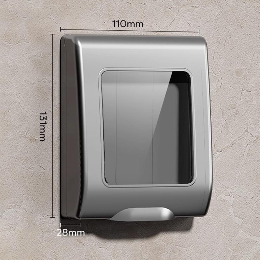 

86 Type Switch Protective Cover Waterproof Switch Waterproof Cover for Home Grey/S