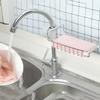 Stainless Steel Faucet Hanging Sink Storage Rack for Bathroom Kitchen