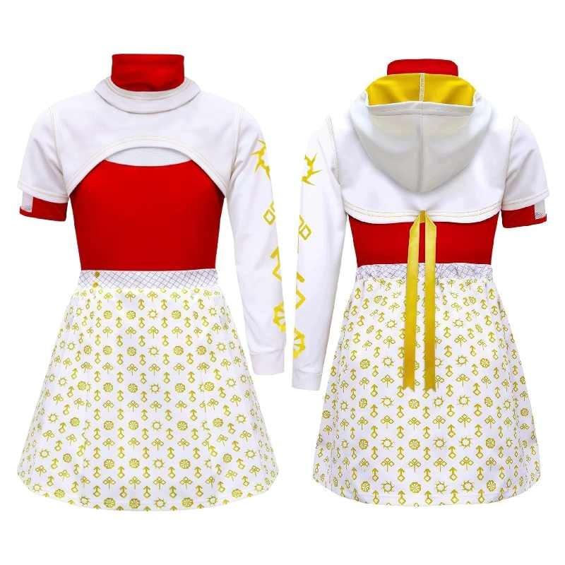 4 Zombies Dawn Of The Vampires Nova Cosplay Costume Dress Set Party Halloween