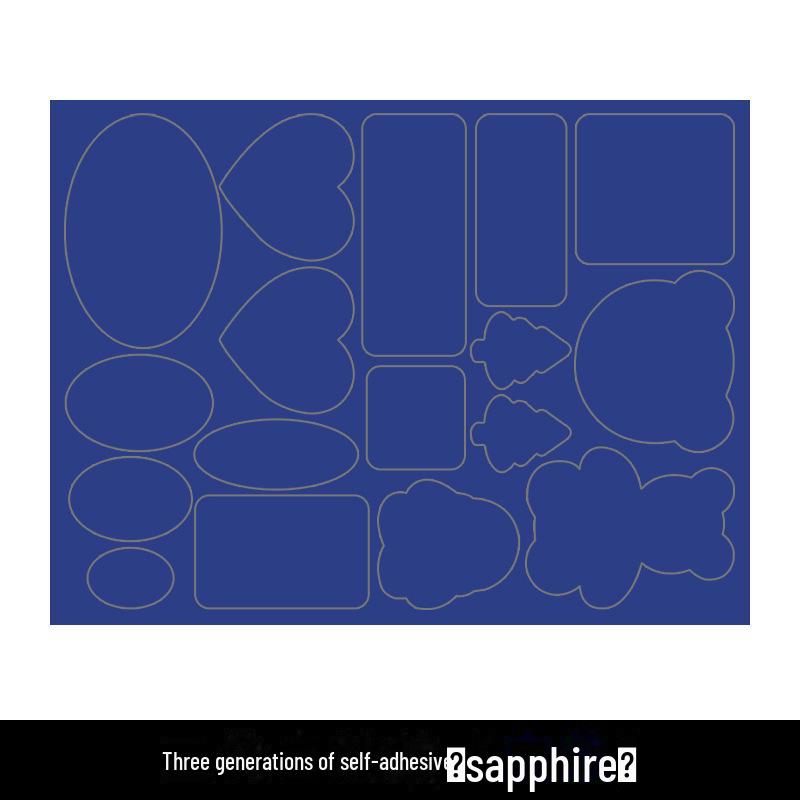 Plasture autoadeziv negru fără urme pentru repararea jachetelor de puf și a corturilor