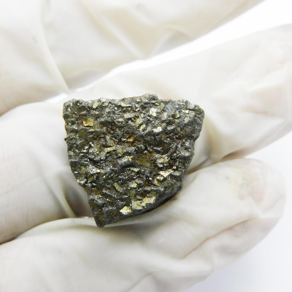 Natural Pyrite Loose Gemstone 35.95 Ct Golden Raw Rough for Lapidary and Gem Collections
