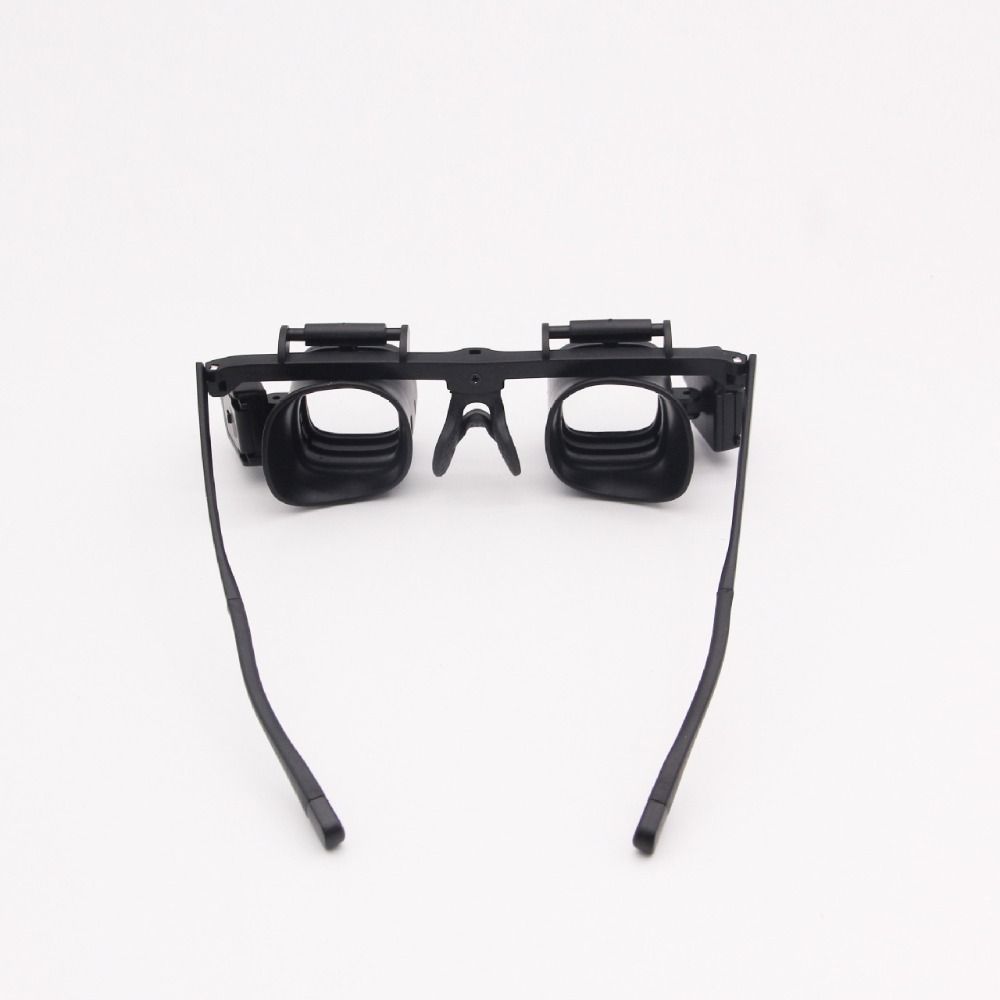 With LED Lights Watch Repair Magnifier Head Eye Glasses Loupe Lens  For Watch Repair and Jewelry