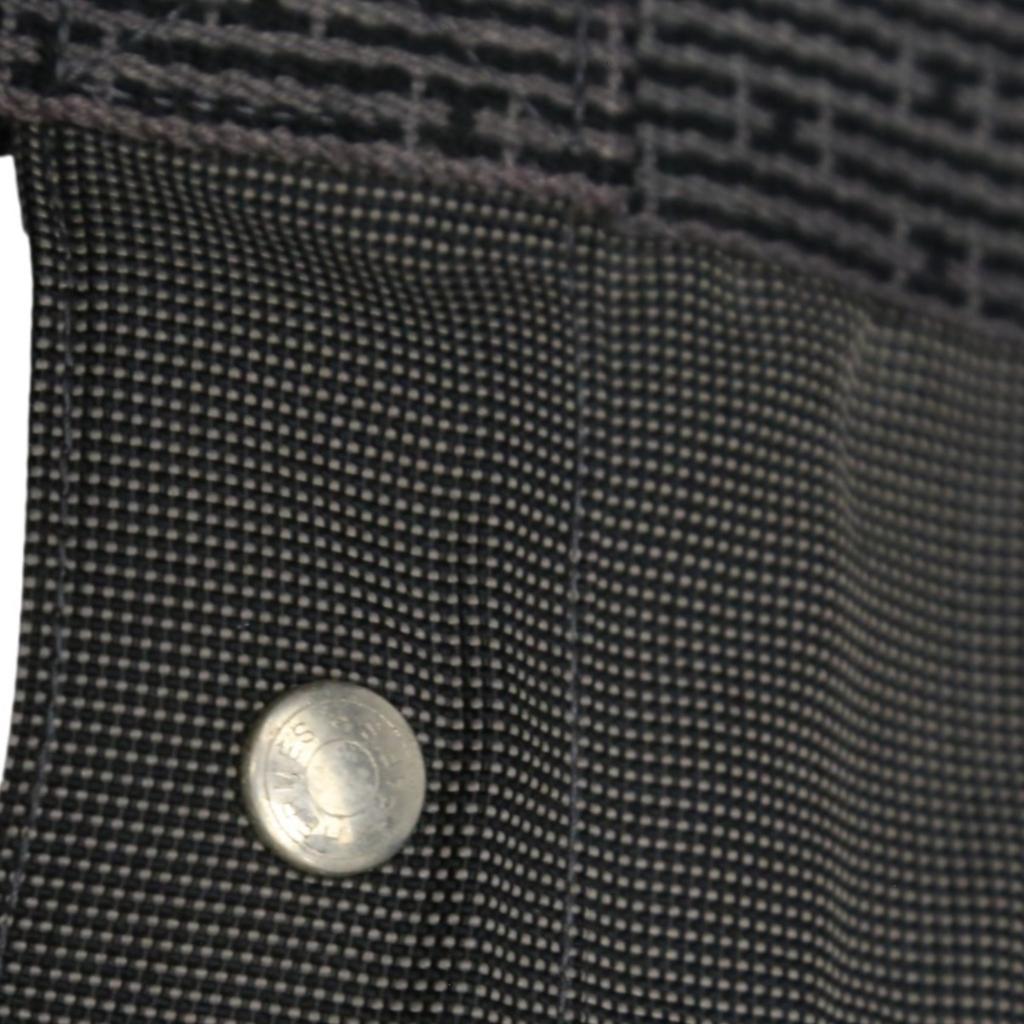 HERMES Business bag Her Line Tote MM Tote Bag canvas gray unisex Used