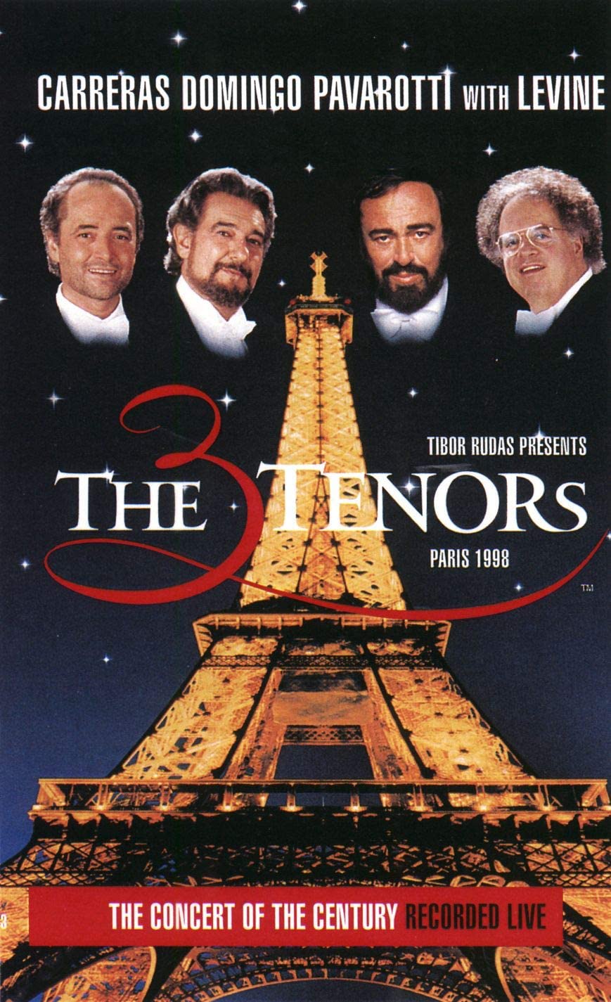 

DVD JOSE CARRERAS, PLCIDO DOMINGO, JAM - Paris 1998 US Classical Used