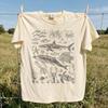 Vintage 90s Sea Creatures Shirt, Retro Marine Life Graphic Tee, Y2K Oceancore Coastal Apparel, Marine Biologist Gift, Ocean Animal Top