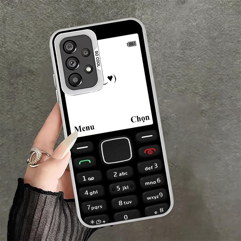 Funny Retro Callphone Shockproof Phone Case for Samsung A17 A16 A15 A14 A37 A57 A36 A56 A26 A35 A55 A25 A34 A54 A24 A13 A23 A33