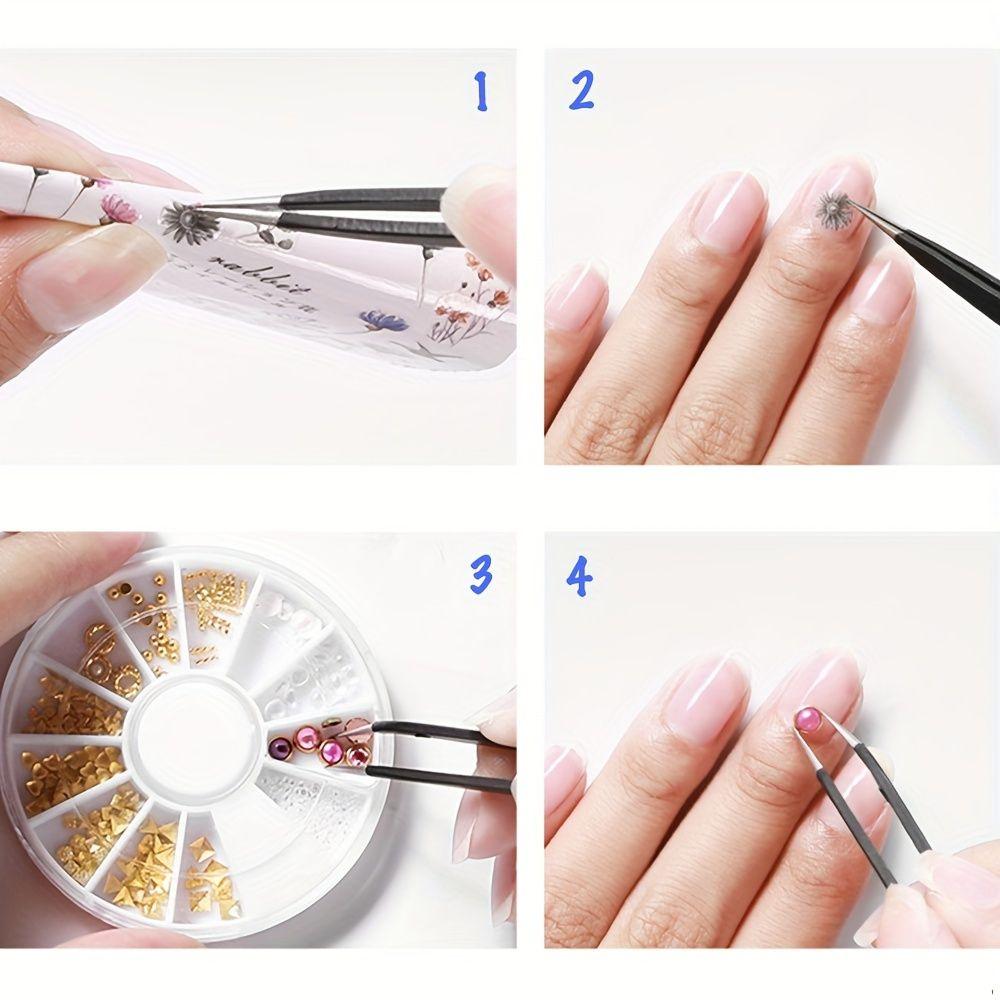 10pcs Stainless Steel Tweezers Set - Industrial-Grade, Ultra-Precise Handmade Tools for Electronics, Model Making & Home Repair