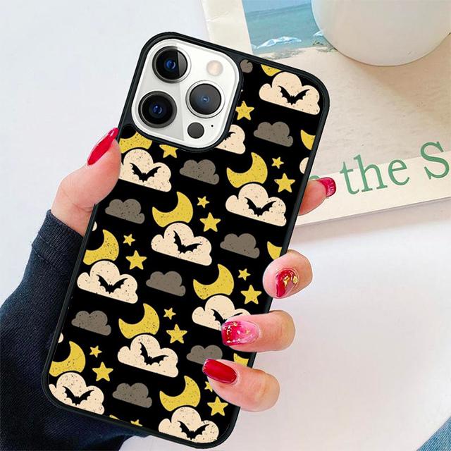 Vampire Bat Phone Case For iPhone 17 Air 15 16 Cover 14 13 11 12 Pro Max Max Plus Back Coque shell