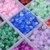 50pcs/Lot 8 10mm Colorful Cracked Beads Acrylic Beads Colorful Round Loose Spacer Bead For Jewelry Making DIY Bracelet Necklace