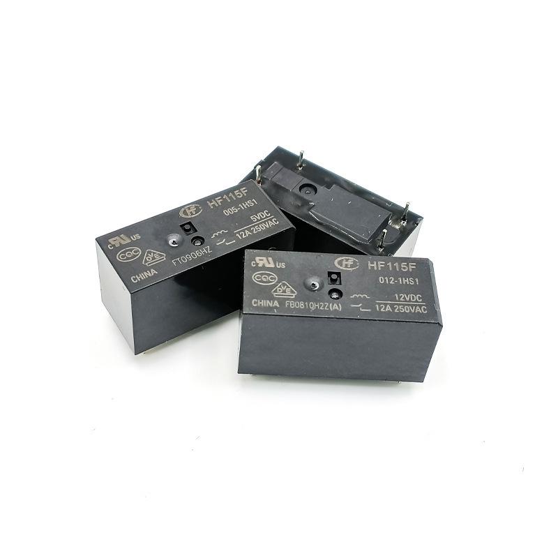 Hongfa Relay HF115F, 12A, 6-Pin, One Group NO, Sealed Type (005/012V/024V)