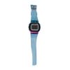 Gradient Color Electronic Watch Large Dial Waterproof Long Standby Time Purple Blue Casual Sports Wristwatches for