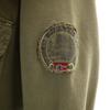 Napapijri Sweat Zip Jacket L Olive Men's Used