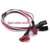 MPX8 Servo Quick Release Connector: 60-Core 8-Pin Extension Cable for 2/3-Servo, 20AWG Heat-Resistant Silicone Wire