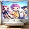 KPop Demon Hunters Print Tapestry - Portable Wall Decor Cloth, for Home, Dorm, Travel, Bedroom, Living Room - Ideal Birthday Housewarming Gift