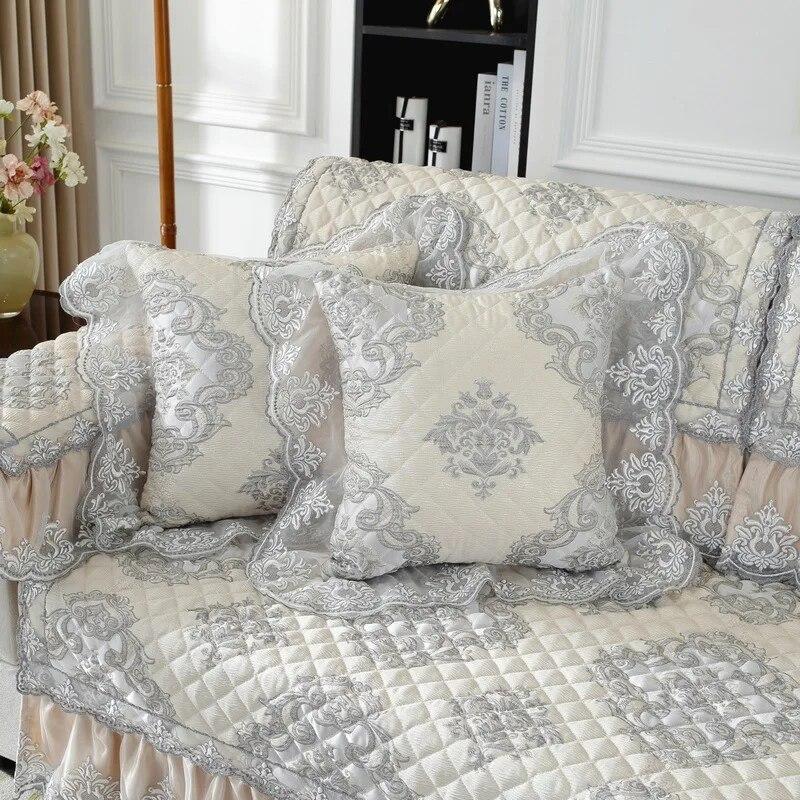 Universal Jacquard Sofa Cover Four Seasons Non Slip All Inclusive Fabric European Sofa Cushion
