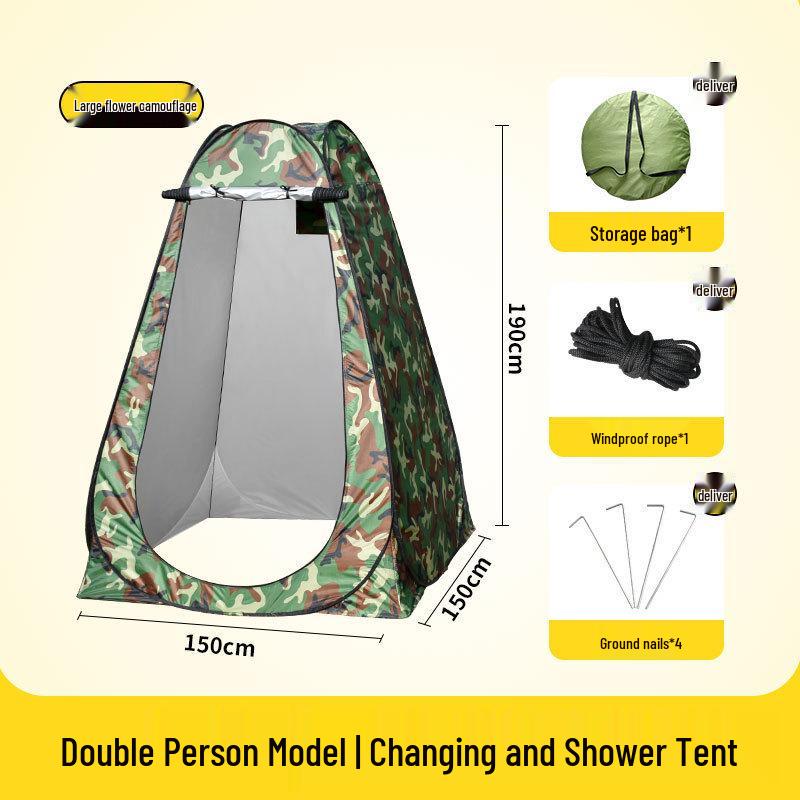 Portable Rainproof Outdoor Changing Tent for Camping and Fishing