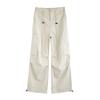 Overalls Women's Autumn High Waist Skinny Loose Straight Paratrooper Pants Lazy Quick Drying Casual Wide Leg Sweatpants