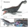 Oenux New Sealife Animals Model Prehistoric Mosasaurus Liopleurodon Kronosaurus Action Figures Solid PVC Collection Toy Kid Gift