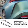 Car Rear Air Knife / Rear Fog Lights Lamps Decoration Cover Trim For GAC Trumpchi Empow   2024 2025 Exterior Accessories