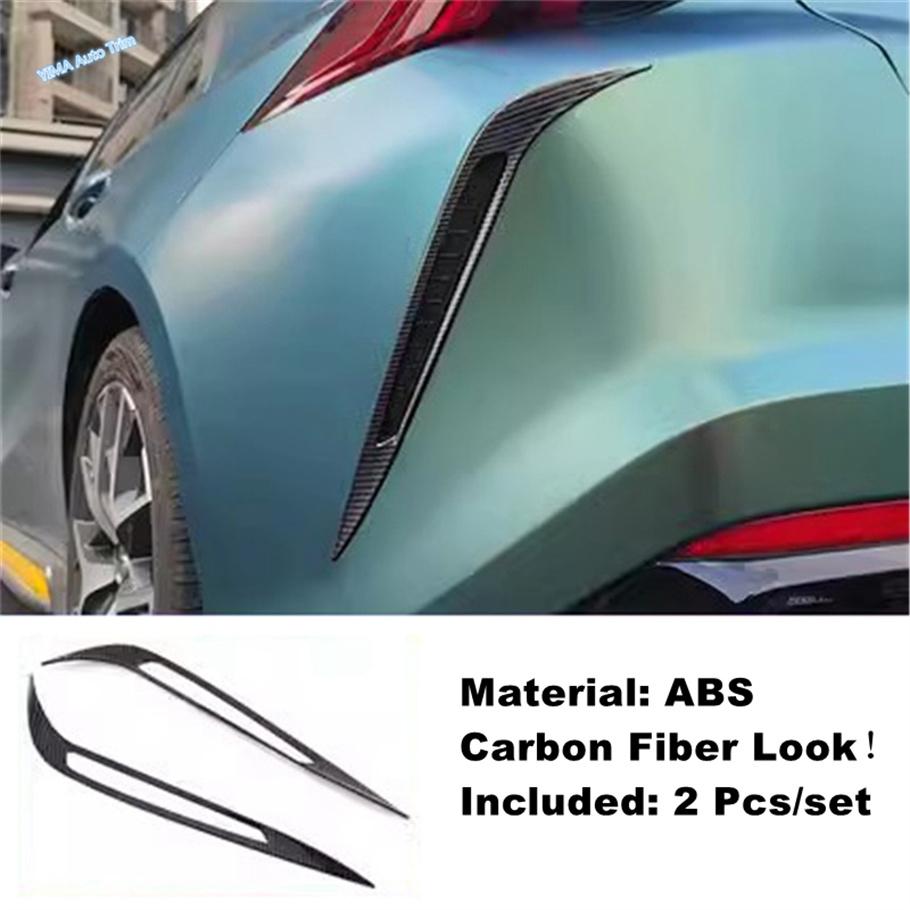 Car Rear Air Knife / Rear Fog Lights Lamps Decoration Cover Trim For GAC Trumpchi Empow 2024 2025 Exterior Accessories