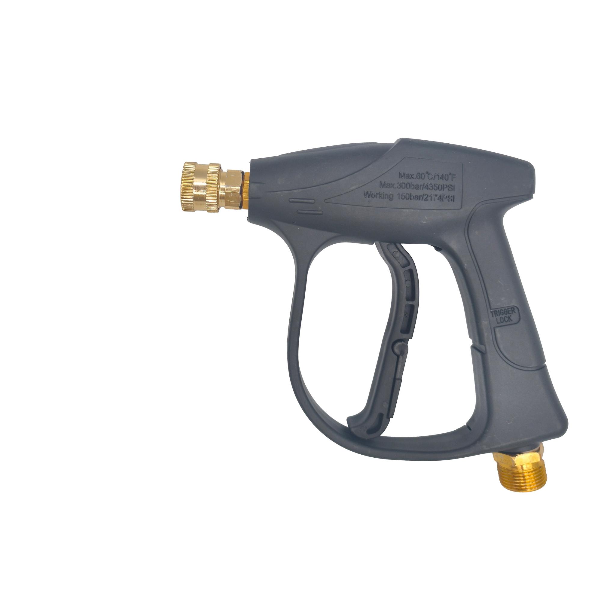 

Набор водяного пистолета высокого давления изготовлен из алюминия и используется для очистки автомоек и садов.. Шланговое соединение 1/4 дюйма M22-14