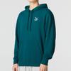 Puma Classics Small Logo Training Hoodie 'Green' Men's 537849-24