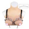 Adjustable Spiked Breast Clamp Metal Breast Bondage Gear with Leather Chain Flirting Sex Toys for Couple Slave Games Accessories