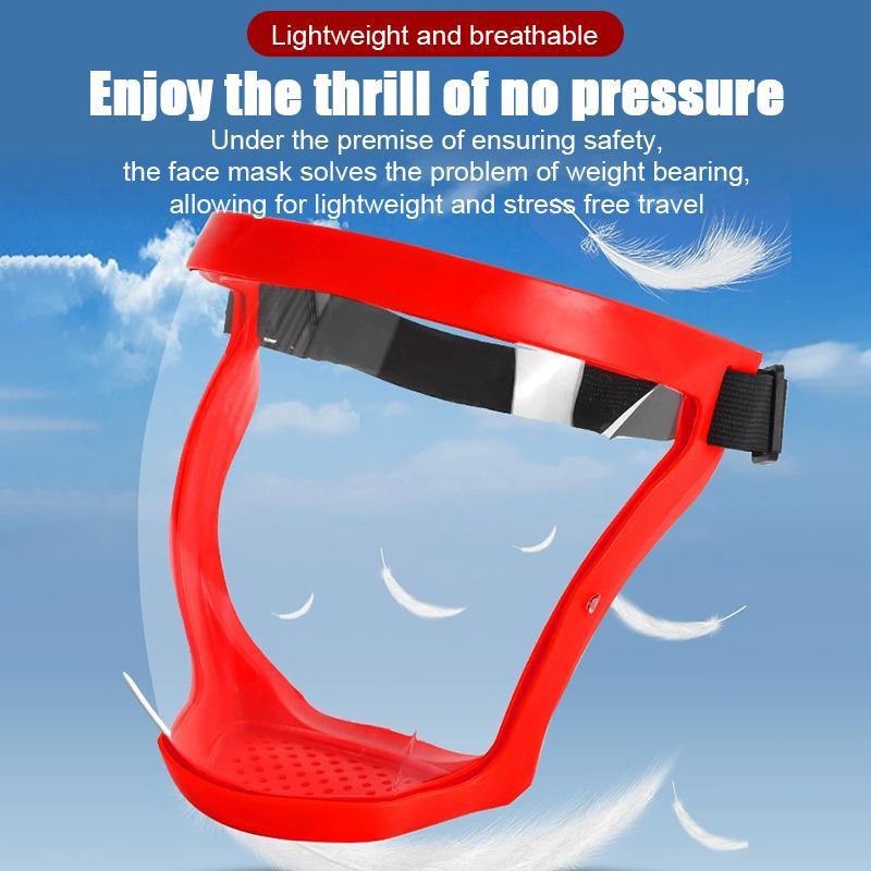 Work Protection Mask Transparent Facial Protector Face Facemask Protective Outdoor Heating Home Kitchen Tools Full Face Mask